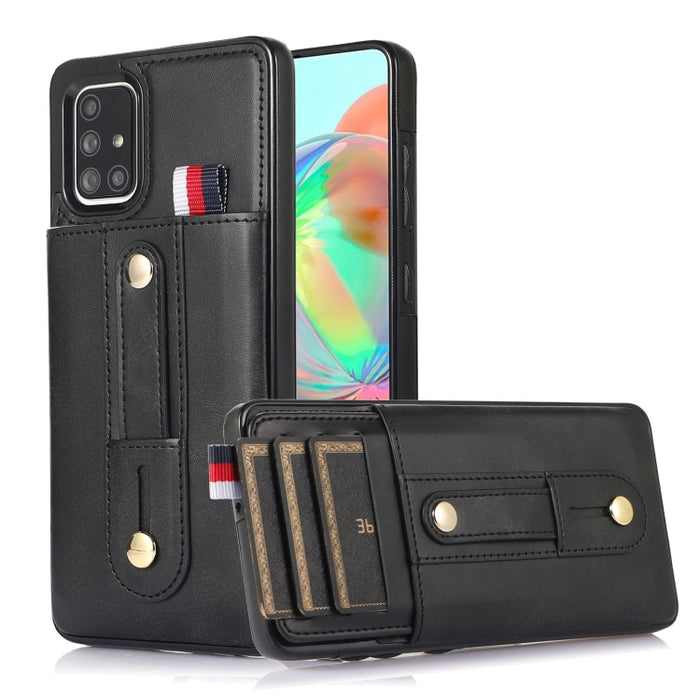 Wristband Kickstand Wallet Leather Phone Case, For Samsung Galaxy A71 5G, For Samsung Galaxy A71 4G, For Samsung Galaxy A51 5G, For Samsung Galaxy A51 4G