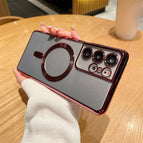 For Samsung Galaxy S22 Ultra 5G / Red