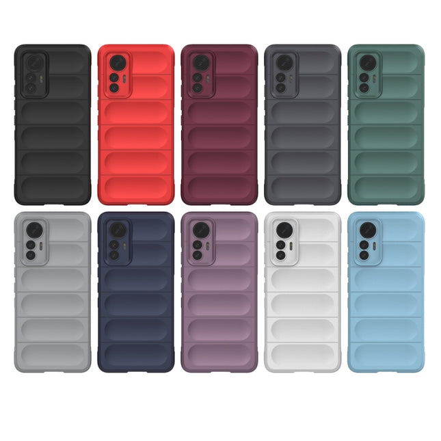 Magic Shield TPU + Flannel Phone Case, For Xiaomi 12 Lite