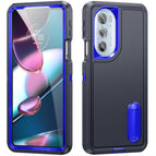 For Motorola Edge 30 Pro / Dark Blue+Sapphire Blue