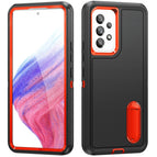 For Samsung Galaxy A53 / Black + Orange