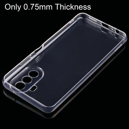 0.75mm Ultra-thin Transparent TPU Phone Case, For Huawei nova Y70, For OnePlus Ace Racing