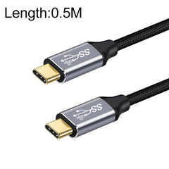 10Gbps USB-C / Type-C Male to Male Charging Data Transmission Cable, 50cm, 1m, 1.5m, 2m