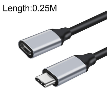 10Gbps USB-C / Type-C Male to Female Charging Data Transmission Extension Cable, 25cm, 50cm, 1m