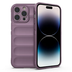 Magic Shield TPU + Flannel Phone Case, For iPhone 14, For iPhone 14 Pro, For iPhone 14 Plus