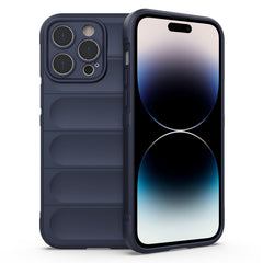 Magic Shield TPU + Flannel Phone Case, For iPhone 14, For iPhone 14 Pro, For iPhone 14 Plus