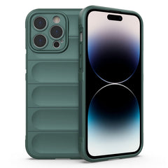 Magic Shield TPU + Flannel Phone Case, For iPhone 14, For iPhone 14 Pro, For iPhone 14 Plus