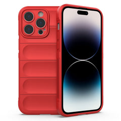 Magic Shield TPU + Flannel Phone Case, For iPhone 14, For iPhone 14 Pro, For iPhone 14 Plus