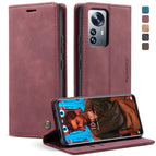 For Xiaomi 12 Pro / Wine Red