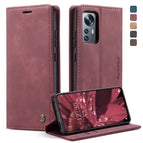 For Xiaomi 12/12X / Wine Red