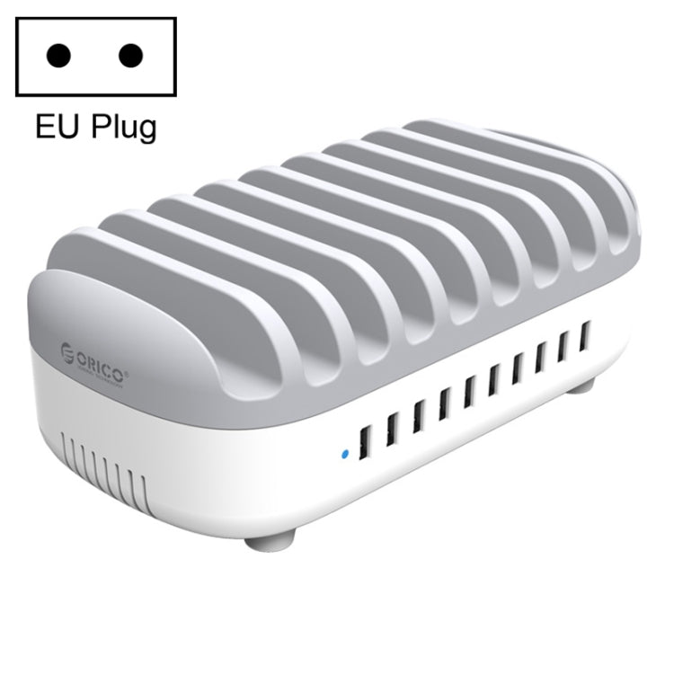 ORICO DUK-10P-DX 120W 5V 2.4A 10 Ports USB Charging Station,