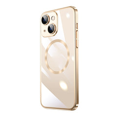 Magsafe Magnetic Electroplated PC Phone Case, For iPhone 13, For iPhone 13 Pro, For iPhone 13 Pro Max, For iPhone 12