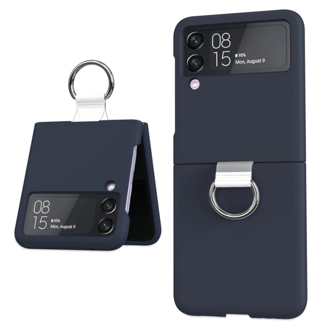 PC PVC Ring Phone Case, For Samsung Galaxy Z Flip4 5G
