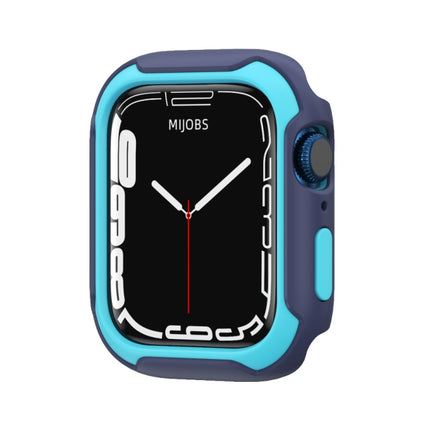 Detachable Two-color Watch Case For Apple Watch Series, 7 45mm / 6&SE&5&4 44mm