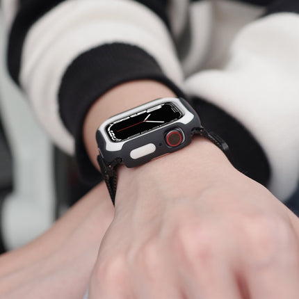 Detachable Two-color Watch Case For Apple Watch Series, 7 45mm / 6&SE&5&4 44mm