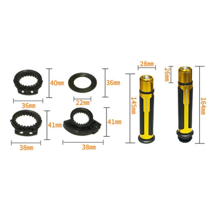 Motorcycle Modification Accessories Hand Grip Cover Handlebar Set