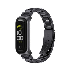 MIJOBS Three-bead Metal Stainless Steel Watch Band