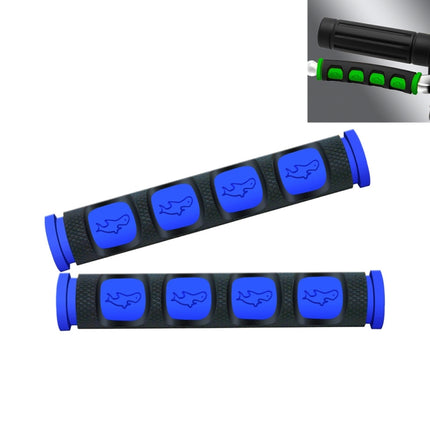 2 PCS Motorcycle Modification Accessories PVC Horn ShapeHand Grip Cover Handlebar Set