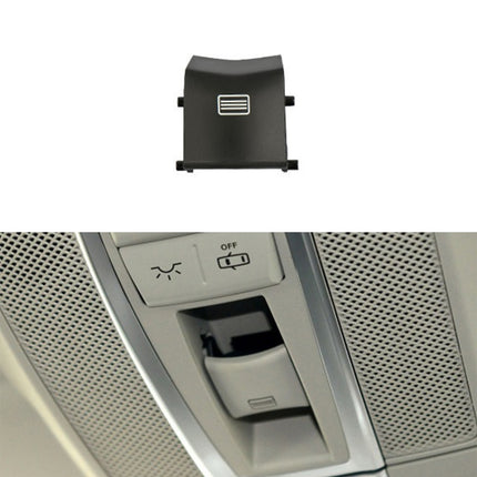 Car Dome Light Button Sunroof Window Switch Button for Mercedes-Benz W166 / W292 2012-, Left Driving, Flat, Convex