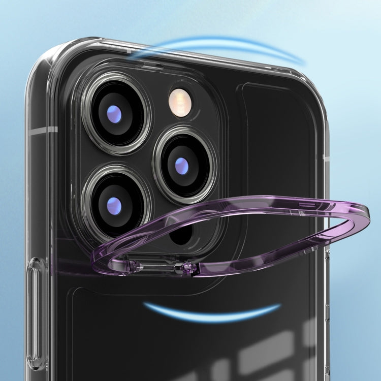 Transparent Invisible Bracket Shockproof Phone Case, For iPhone 11, For iPhone 11 Pro, For iPhone 11 Pro Max, For iPhone 12 Pro Max, For iPhone 12 Pro, For iPhone 12, For iPhone 13, For iPhone 13 Pro, For iPhone 13 Pro Max