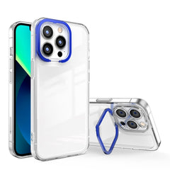 Transparent Invisible Bracket Shockproof Phone Case, For iPhone 13 Pro Max