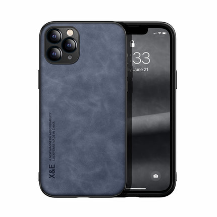 Skin Feel Magnetic Leather Back Phone Case, For iPhone 12 Pro, For iPhone 12 Pro Max, For iPhone 11, For iPhone 11 Pro, For iPhone 11 Pro Max, For iPhone X / XS