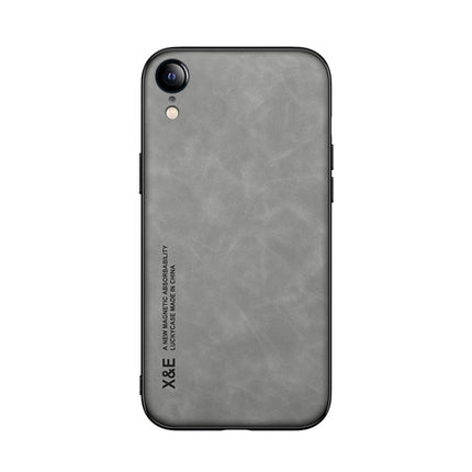 Skin Feel Magnetic Leather Back Phone Case, For iPhone XR, For iPhone XS Max, For iPhone SE 2022 / SE 2020 / 7 / 8, For iPhone 7 Plus / 8 Plus