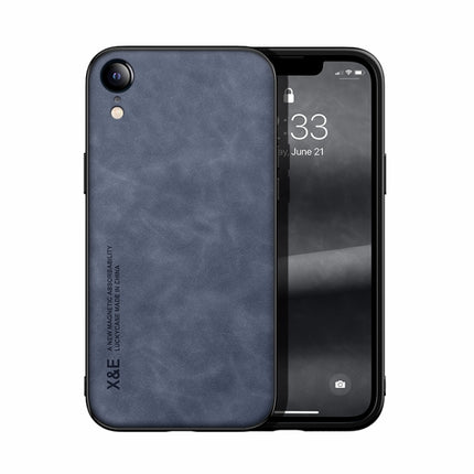 Skin Feel Magnetic Leather Back Phone Case, For iPhone XR, For iPhone XS Max, For iPhone SE 2022 / SE 2020 / 7 / 8, For iPhone 7 Plus / 8 Plus