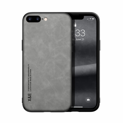 Skin Feel Magnetic Leather Back Phone Case, For iPhone XR, For iPhone XS Max, For iPhone SE 2022 / SE 2020 / 7 / 8, For iPhone 7 Plus / 8 Plus