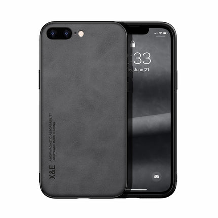 Skin Feel Magnetic Leather Back Phone Case, For iPhone XR, For iPhone XS Max, For iPhone SE 2022 / SE 2020 / 7 / 8, For iPhone 7 Plus / 8 Plus