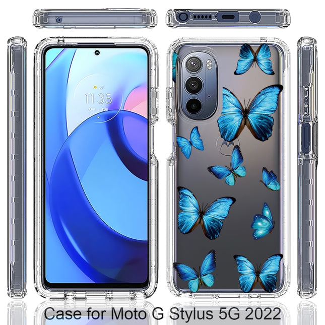 PC+TPU Transparent Painted Phone Case, For Motorola Moto G Stylus 5G 2022, For Motorola Edge 30 Pro, For OnePlus 10 Pro, For Motorola Moto G Stylus 2022