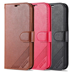 AZNS Sheepskin Texture Horizontal Flip Leather Case, For iPhone 14, For iPhone 14 Plus, For iPhone 14 Pro, For iPhone 14 Pro Max