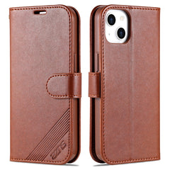 AZNS Sheepskin Texture Horizontal Flip Leather Case, For iPhone 14, For iPhone 14 Plus, For iPhone 14 Pro, For iPhone 14 Pro Max