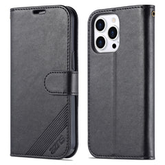 AZNS Sheepskin Texture Horizontal Flip Leather Case, For iPhone 14, For iPhone 14 Plus, For iPhone 14 Pro, For iPhone 14 Pro Max