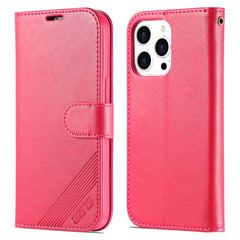 AZNS Sheepskin Texture Horizontal Flip Leather Case, For iPhone 14, For iPhone 14 Plus, For iPhone 14 Pro, For iPhone 14 Pro Max