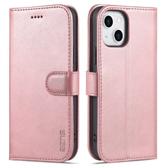 AZNS Skin Feel Calf Texture Horizontal Flip Leather Case, For iPhone 14, For iPhone 14 Plus, For iPhone 14 Pro, For iPhone 14 Pro Max