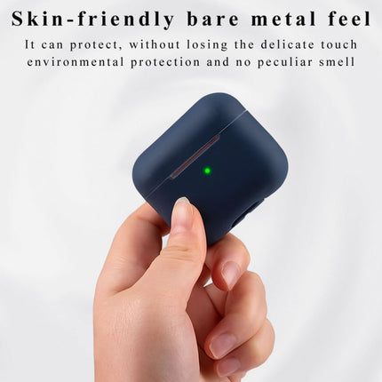 Wireless Earphone Silicone Protective Case, Dark Green, Lavender Grey, White, Mint Green, Light Purple, Pink, Black, Red, Grey, Matcha Green, Sky Blue, Midnight Blue