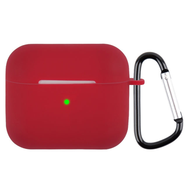 Wireless Earphone Silicone Protective Case with Carabiner, with Carabiner Midnight Blue, with Carabiner Black, with Carabiner Red, with Carabiner Lavender Grey, with Carabiner Matcha Green, with Carabiner Wine Red, with Carabiner Yellow                ...