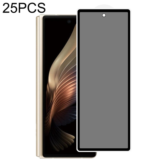 25 PCS Full Cover Anti-peeping Tempered Glass Film, For Samsung W21 5G(25 PCS), For Huawei Mate X2(25 PCS), For Samsung W22 5G(25 PCS), For Samsung Galaxy Z Fold2 5G(25 PCS), For Samsung Galaxy Z Fold3 5G(25 PCS), For Xiaomi Mi Mix Fold(25 PCS)