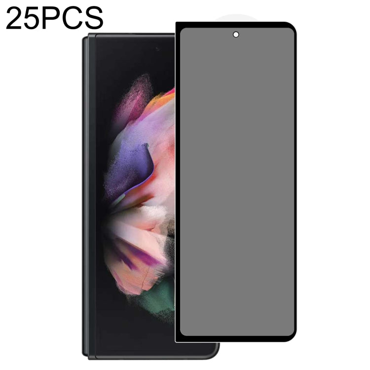25 PCS Full Cover Anti-peeping Tempered Glass Film
