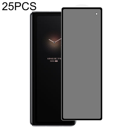 25 PCS Full Cover Anti-peeping Tempered Glass Film, For Samsung W21 5G(25 PCS), For Huawei Mate X2(25 PCS), For Samsung W22 5G(25 PCS), For Samsung Galaxy Z Fold2 5G(25 PCS), For Samsung Galaxy Z Fold3 5G(25 PCS), For Xiaomi Mi Mix Fold(25 PCS)