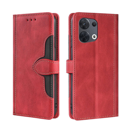 Skin Feel Magnetic Buckle Leather Phone Case, For OPPO K10 Pro 5G, For Honor X7 4G, For OPPO Reno8 5G, For Samsung Galaxy A22 5G Japan, For OPPO Reno8 Pro 5G, For Xiaomi Redmi Note 11T Pro / Pro Plus 5G
