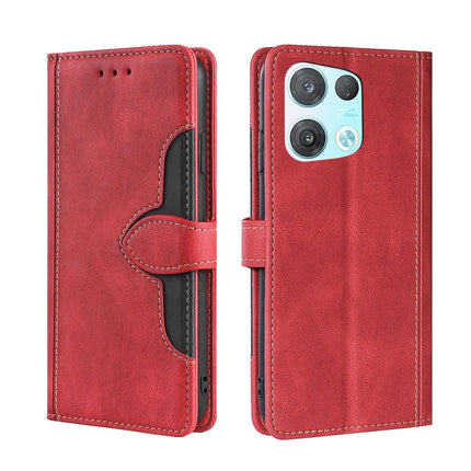Skin Feel Magnetic Buckle Leather Phone Case, For OPPO K10 Pro 5G, For Honor X7 4G, For OPPO Reno8 5G, For Samsung Galaxy A22 5G Japan, For OPPO Reno8 Pro 5G, For Xiaomi Redmi Note 11T Pro / Pro Plus 5G