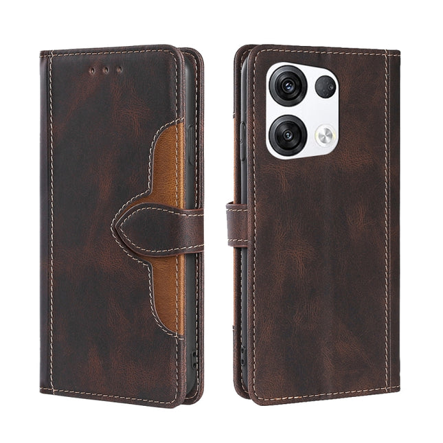 Skin Feel Magnetic Buckle Leather Phone Case, For OPPO Reno8 Pro Plus 5G, For Xiaomi Redmi Note 11 Pro 5G / Pro Plus 5G, For Xiaomi 12 Lite, For Xiaomi Mi Mix 4, For Xiaomi Poco M4 5G