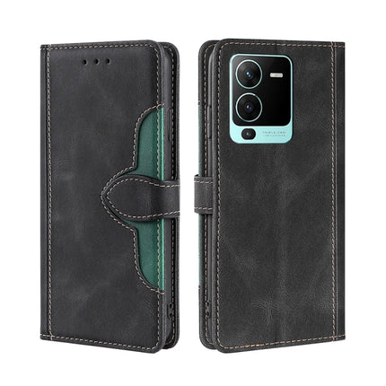 Skin Feel Magnetic Buckle Leather Phone Case, For Motorola Moto G52 4G / G82 5G, For vivo S15 Pro 5G, For Motorola Moto G52j 5G, For vivo S15e 5G /  T1 Snapdragon 778G, For vivo Y15s Global, For Nokia C21