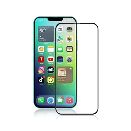 mocolo 9H Full Glue Silk Print Tempered Glass Film, For iPhone 14, For iPhone 14 Plus, For iPhone 14 Pro, For iPhone 14 Pro Max