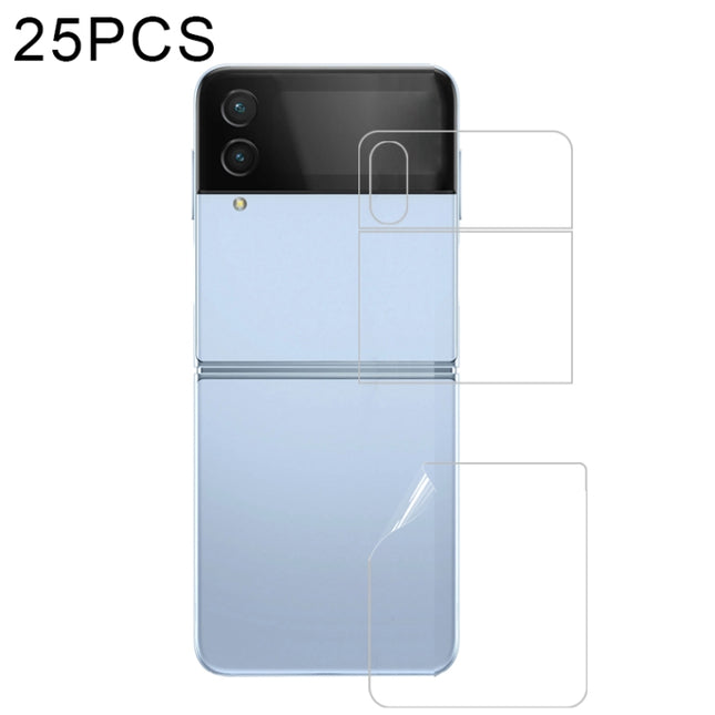25 PCS Full Screen Protector Explosion-proof Hydrogel Film For Samsung Galaxy Z Flip4 / W23 Flip 5G(Back Screen), For Samsung Galaxy Z Flip4(External Screen) (25 PCS), For Samsung Galaxy Z Flip4(Front Screen) (25 PCS)                                   ...