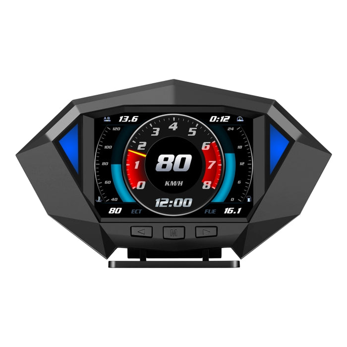 P1 3.5 inch Car OBD2 GPS HUD Head Up System Smart Digital Speedometer Meter Display, P1