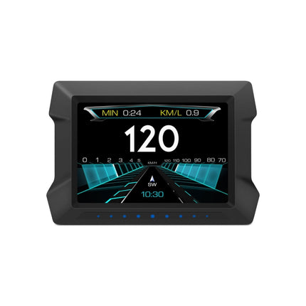 P22 3.5 inch Car HUD Head up Display GPS OBD2 Dual System Windshield Projector