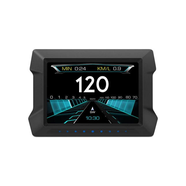 P22 3.5 inch Car HUD Head up Display GPS OBD2 Dual System Windshield Projector